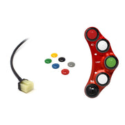 STREET VERSION LEFT HANDLEBAR SWITCH RED JETPRIME YAMAHA T-MAX 530 2012 - 16