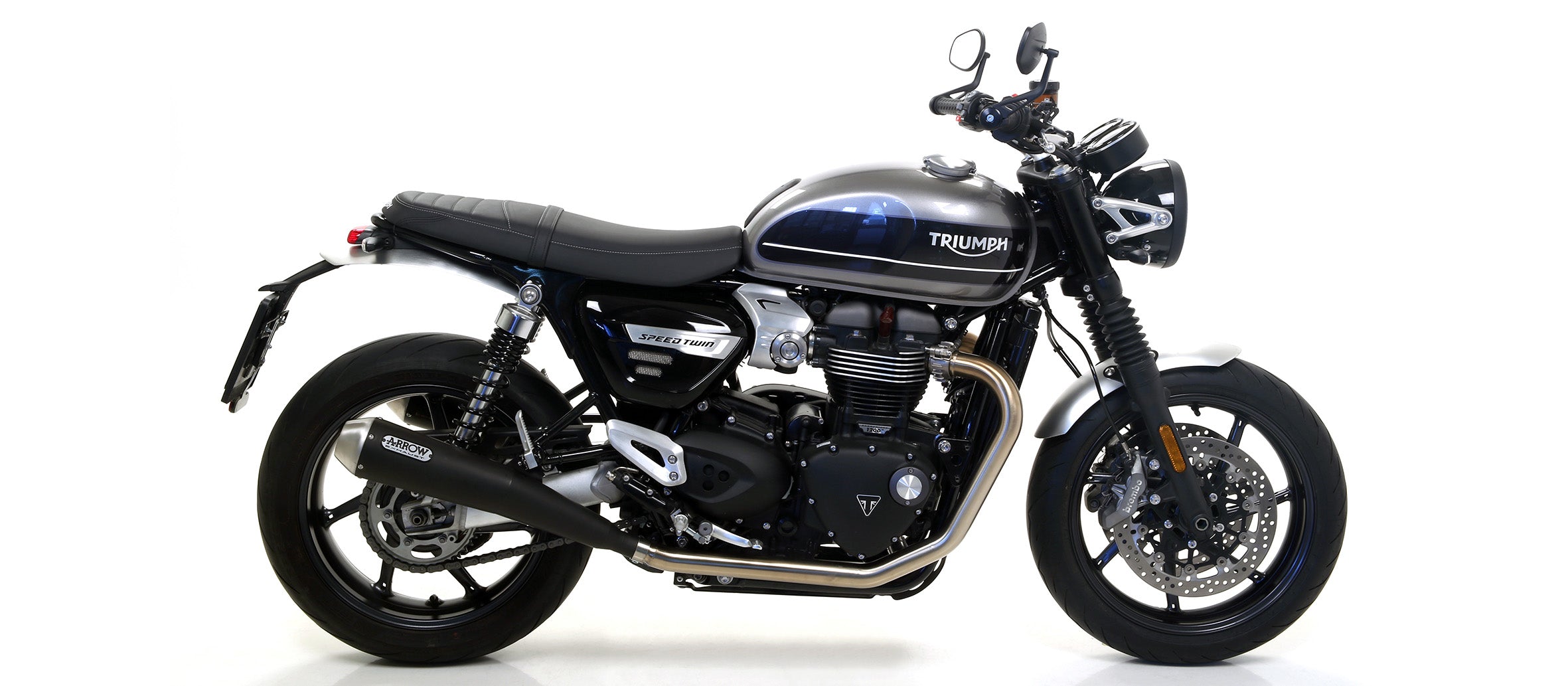 SILENCER PRO-RACING NICHROM (DX+SX)-CARB ARROW TRIUMPH SPEED TWIN 1200 19-20