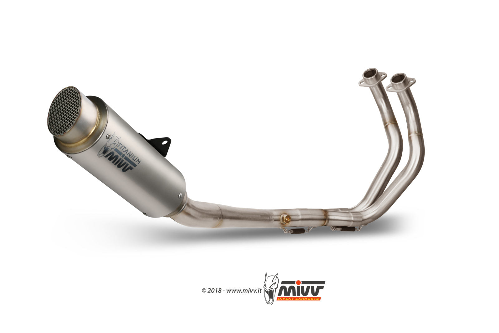 Y.065.L6P COMPLETE EXHAUST HIGH TITANIUM MIVV GP PRO YAMAHA MT07 2021 - 22