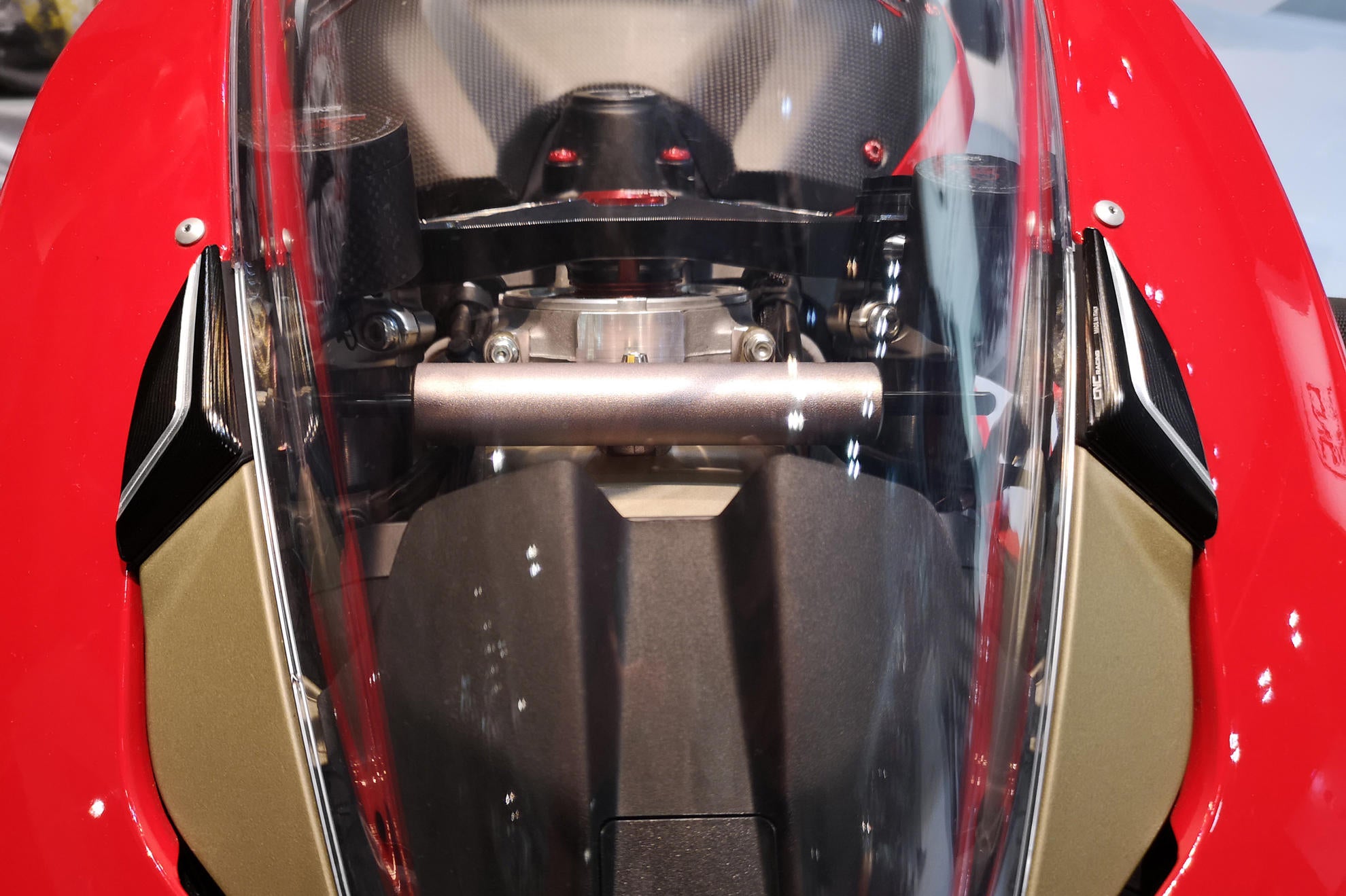 MIRROR BLANK COVERS CNC RACING DUCATI SUPERBIKE 955 PANIGALE V2