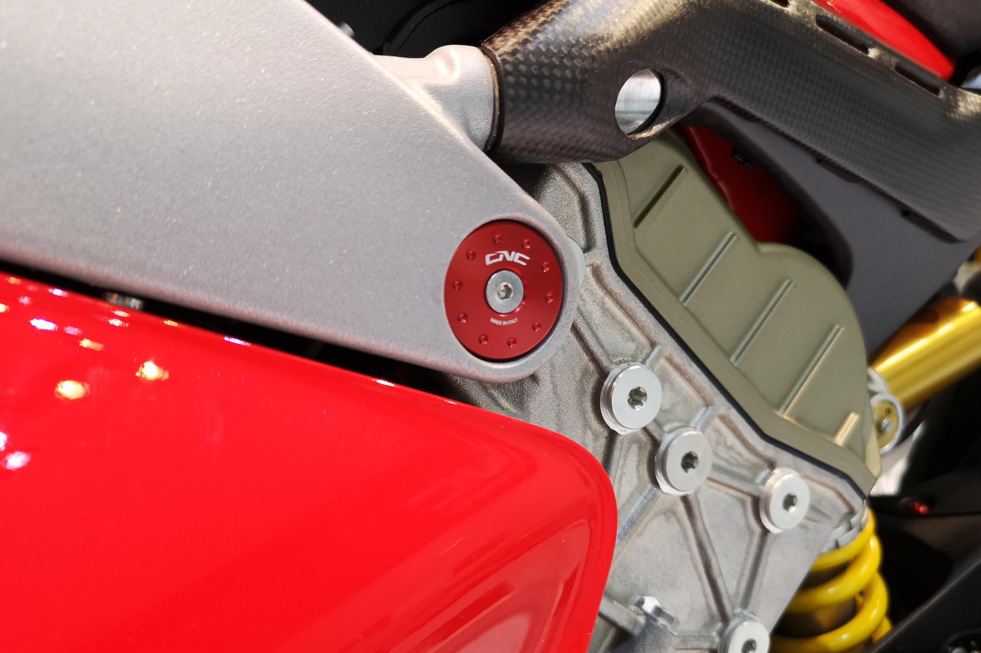 FRAME CAPS KIT SIDE PLAT CNC RACING DUCATI STREETFIGHTER V4 / S