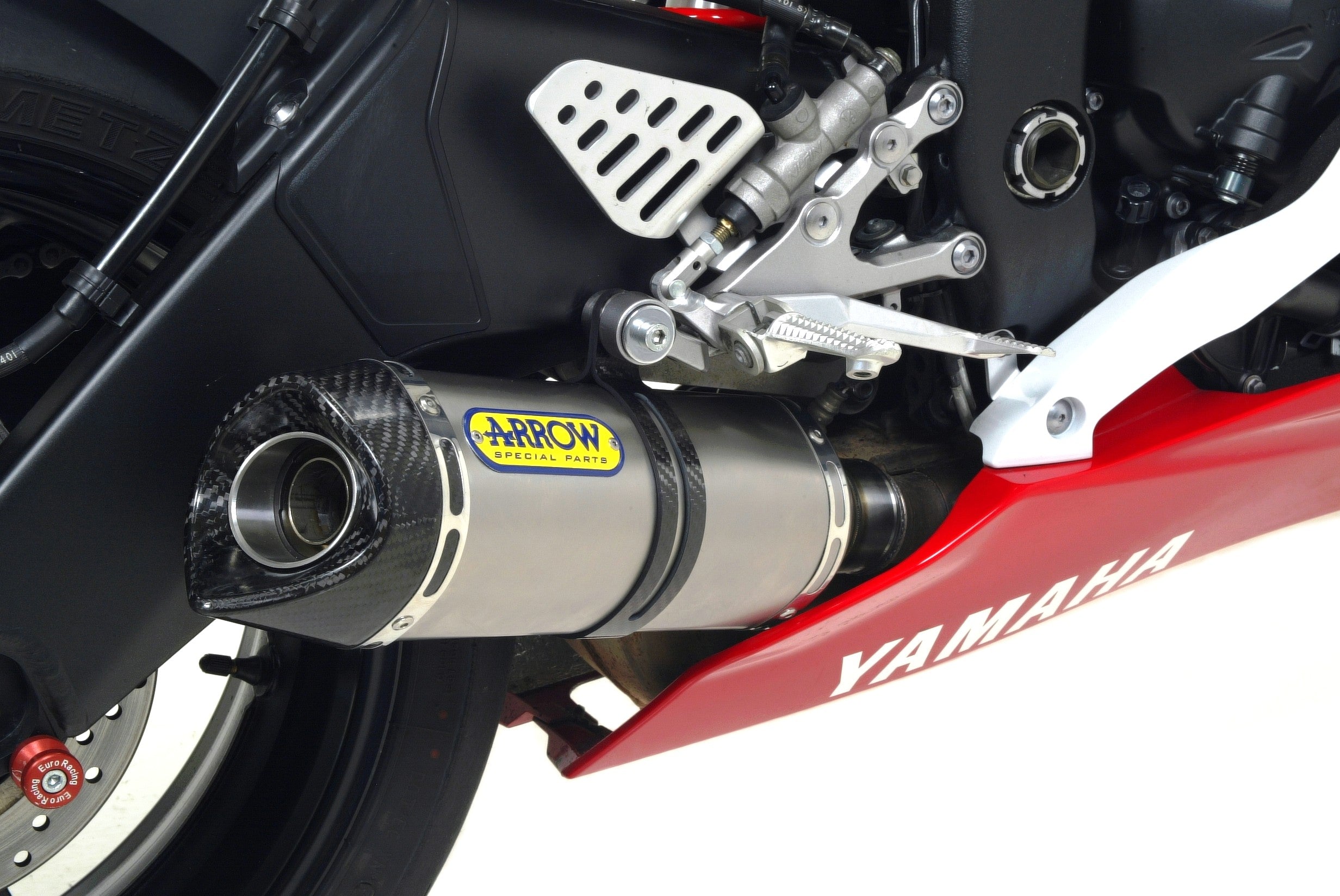 COMPLETE EXHAUST THUNDER APPROVED E9 TITANIUM-CARB ARROW YAMAHA YZF 600 R6 06-07