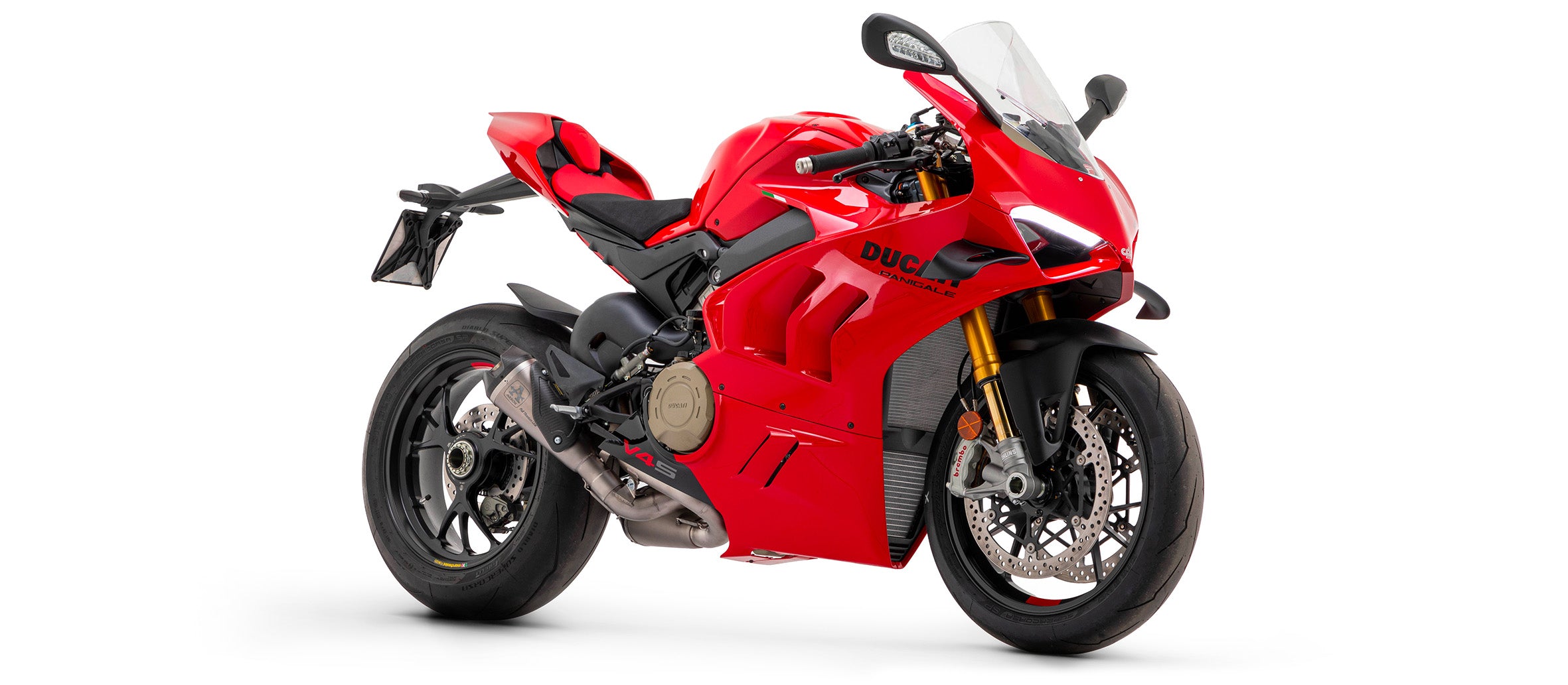 WORKS SILENCERS + LINK PIPE (DX+SX) FULL TITANIUM ARROW DUCATI PANIGALE V4 18-22