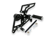 ADJUSTABLE REAR SETS CNC RACING DUCATI HYPERMOTARD 1100 EVO SP