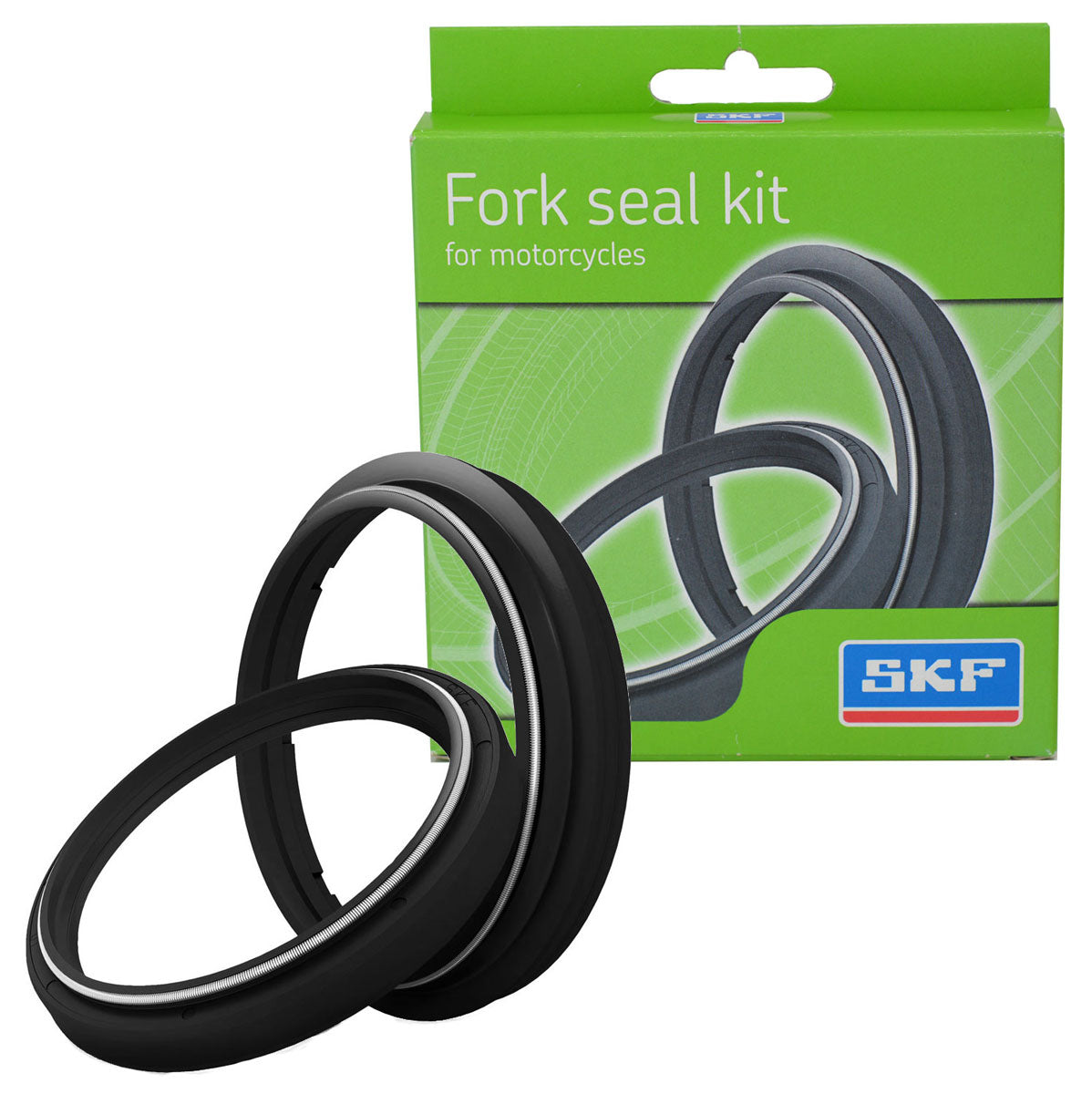 KIT PARAOLIO + PARAPOLVERE SKF NERO FORCELLA 43 WP