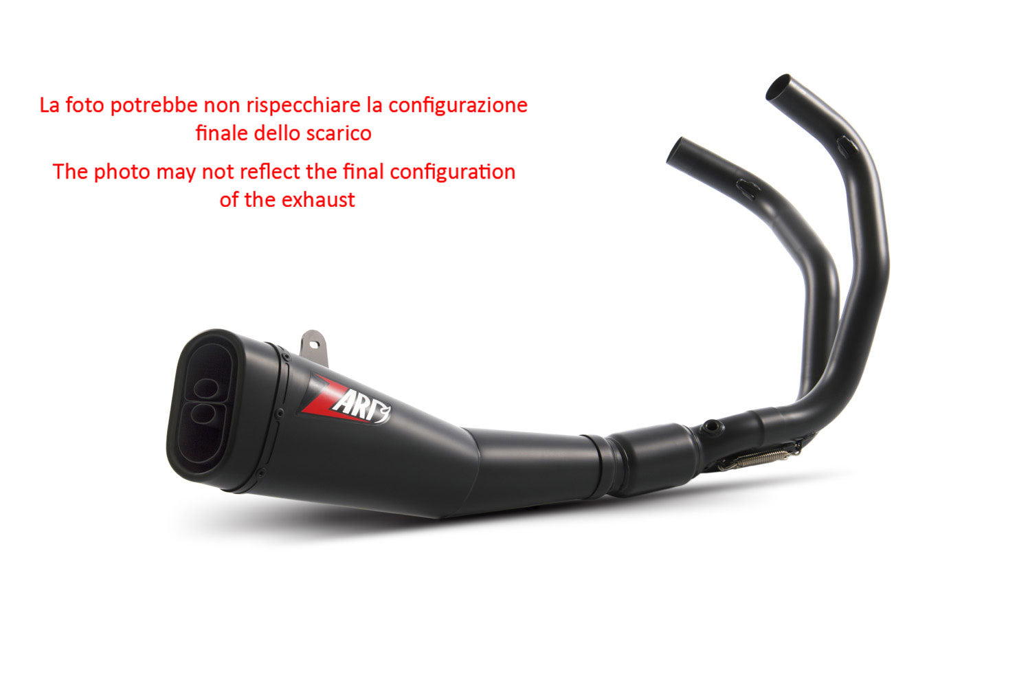 EXHAUST ZARD SHORT EURO3 STAINLESS STEEL-STEEL YAMAHA MT 09 2013-16