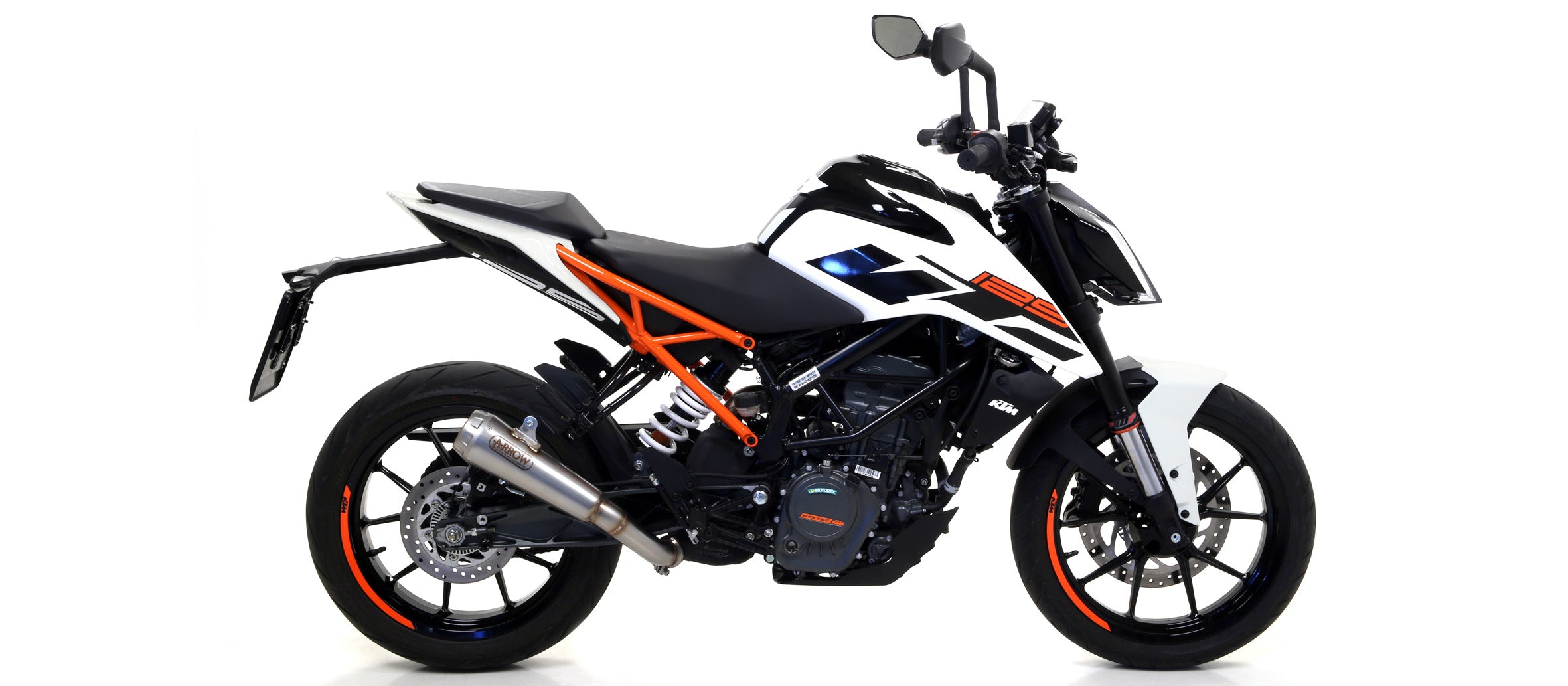 SCARICO MARMITTA PRO-RACE NICHROM ARROW KTM DUKE 125 2017-20