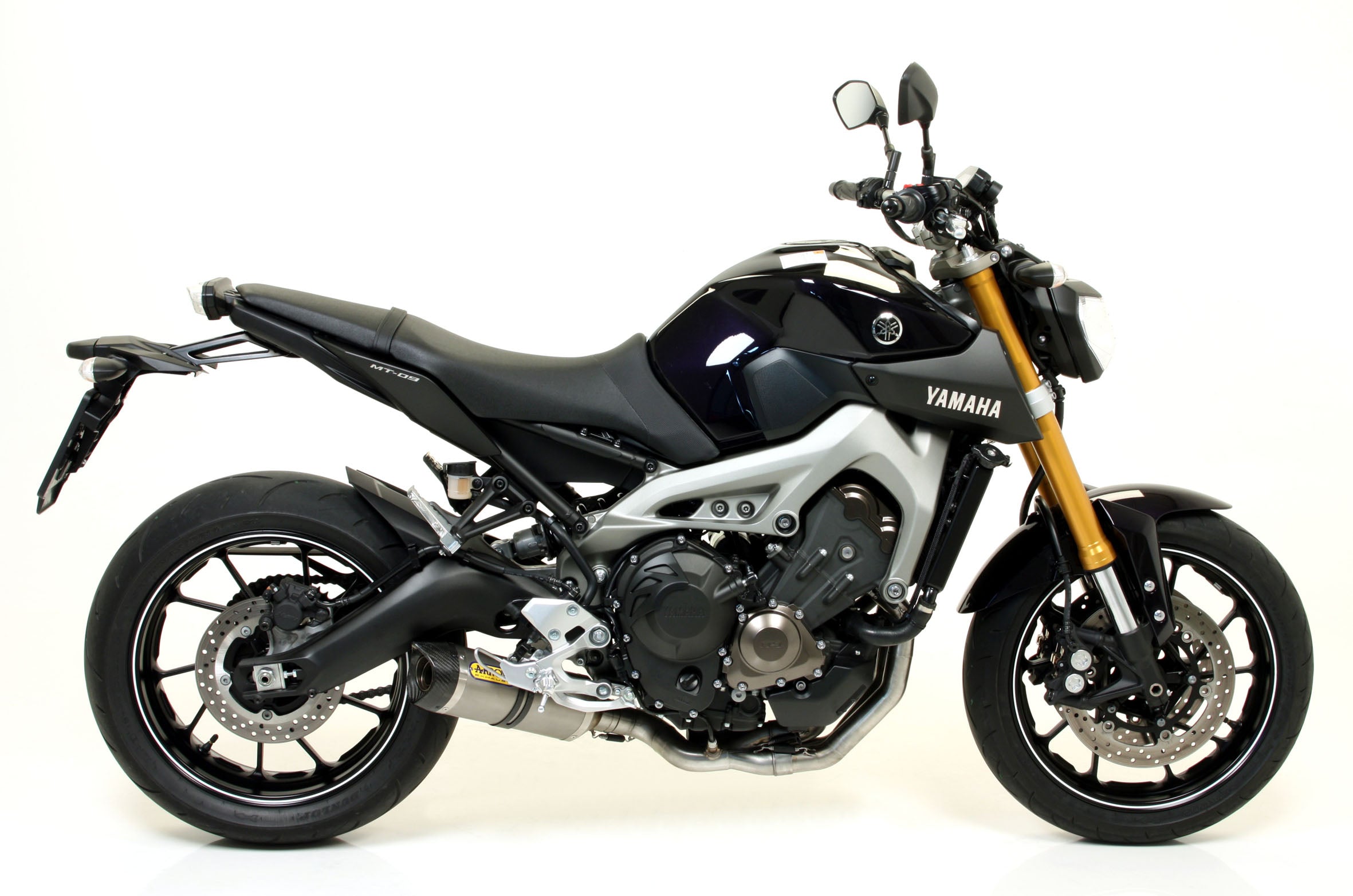 COMPLETE EXHAUST APPR EC+ECE THUNDER TITANIUM-CARB ARROW YAMAHA MT-09 13-20