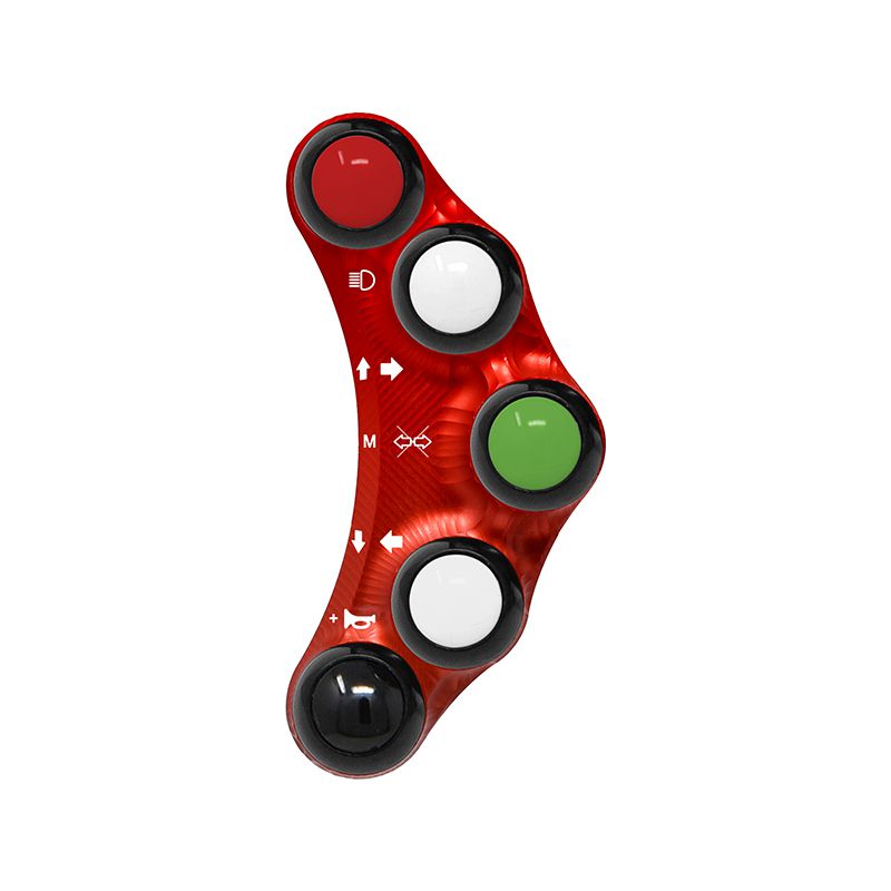 STREET VERSION LEFT HANDLEBAR SWITCH RED JETPRIME DUCATI PANIGALE V4 / S / R