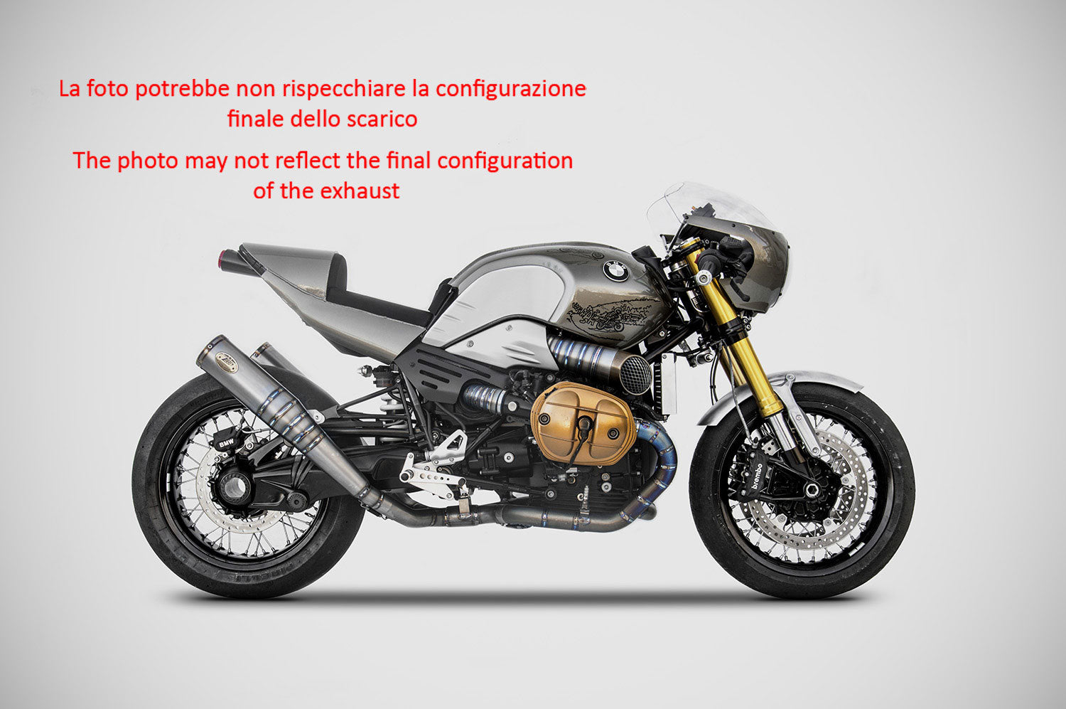 EXHAUST ZARD CAPITAN SCAPPAMENTO RACING TITANIUM BMW R NineT 2015-19 
