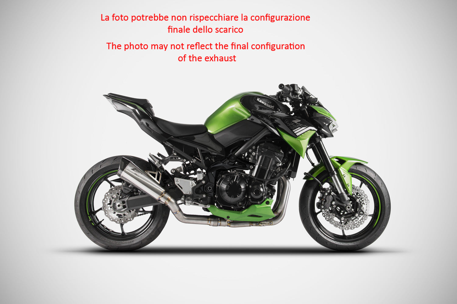 SCARICO COMPLETO ZARD INOX - TITANIO OMOLOGATO EURO5 KAWASAKI Z900 2020-23
