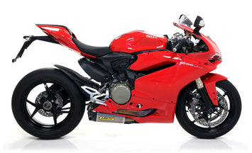 TERMINALE ARROW OMOLOGATI WORKS TITANIO-CARBONIO DUCATI 1299 PANIGALE