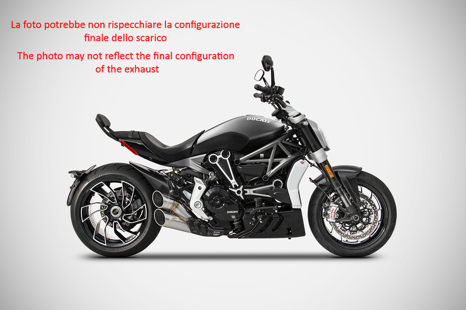 SCARICO COMPLETO ZARD ACCIAIO INOX OMOLOGATO DUCATI XDIAVEL 2016-20