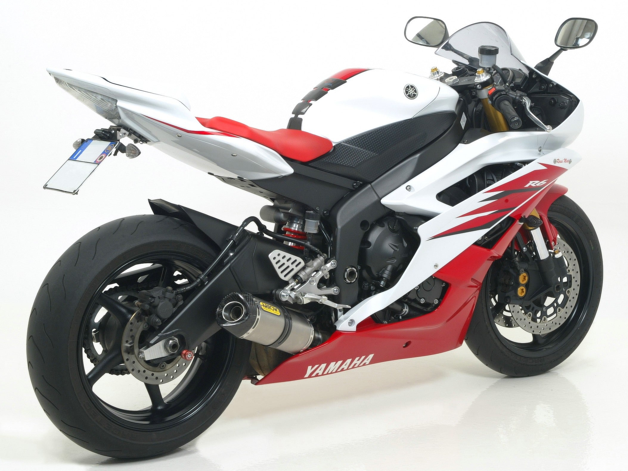 COMPLETE EXHAUST THUNDER APPROVED E9 TITANIUM-CARB ARROW YAMAHA YZF 600 R6 06-07