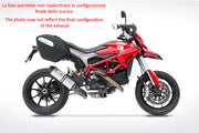TERMINALE SCARICO PENTA ZARD TITANIO RACING DUCATI HYPERMOTARD 821 2013 - 15