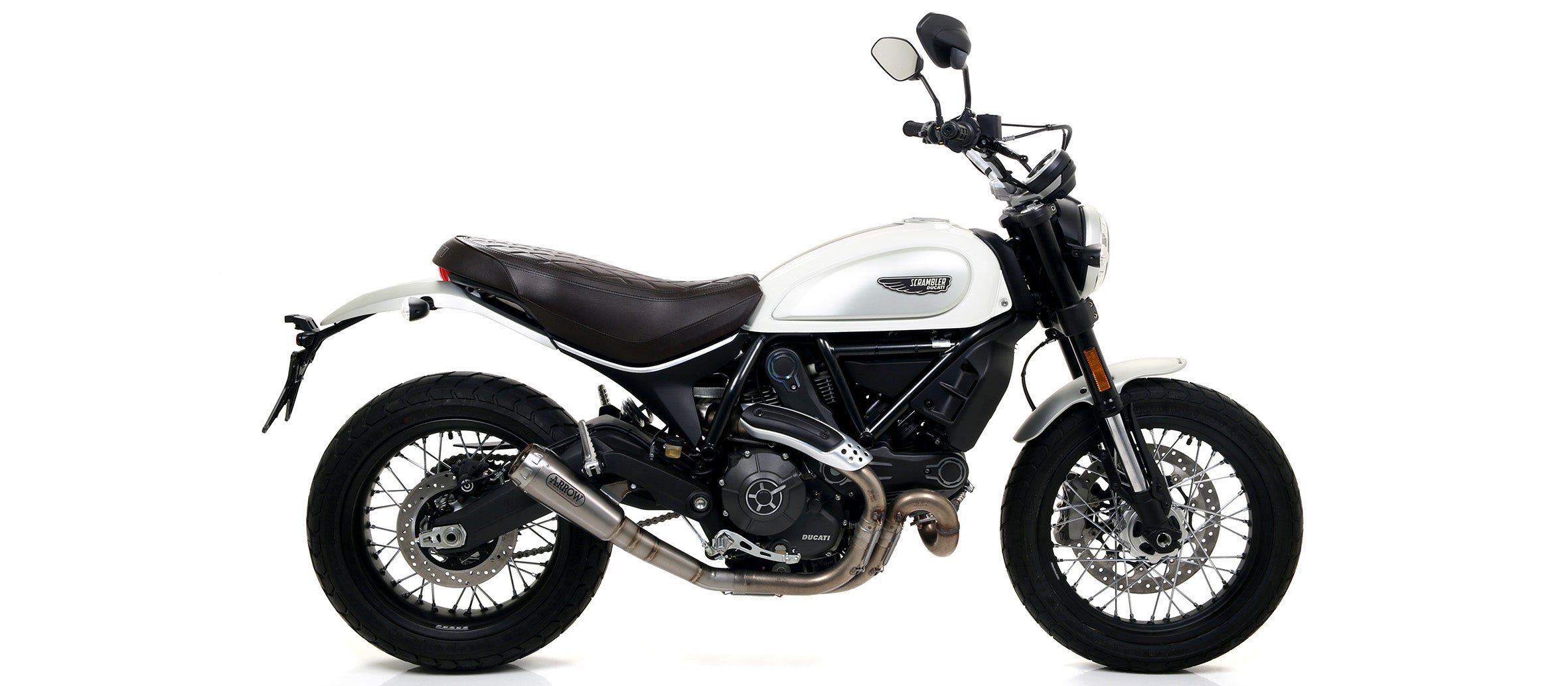 SILENCER PRO-RACE TITANIUM RACING ARROW DUCATI SCRAMBLER 800 CLASSIC 2017-20