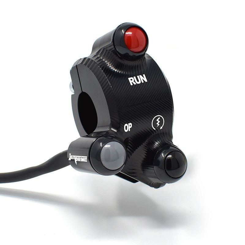 RIGHT SWITCH + GAS QUICK INTEGRATED JETPRIME MV AGUSTA BRUTALE 675 2012-17