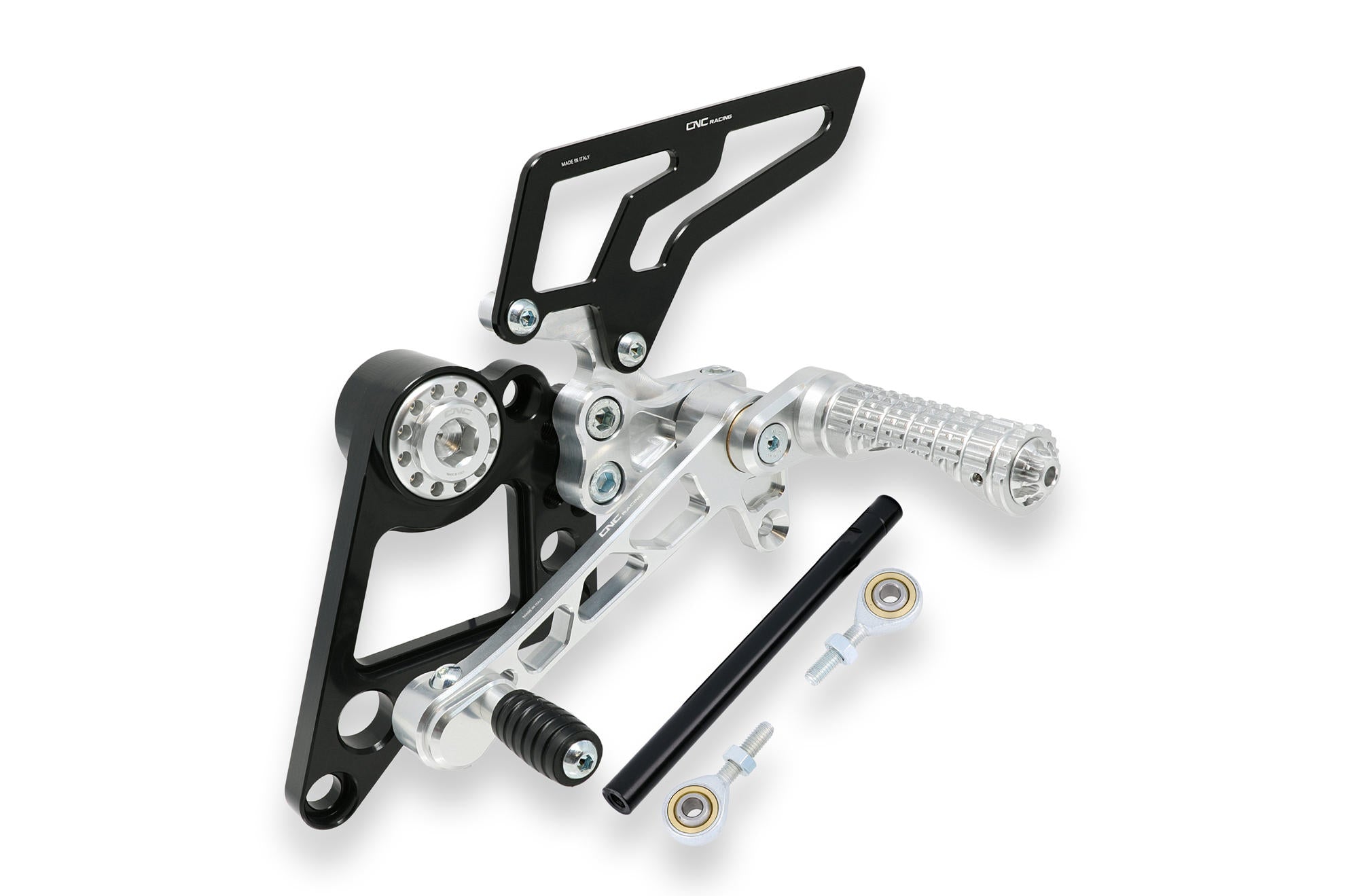 ADJUSTABLE REAR SETS CNC RACING DUCATI HYPERMOTARD 1100 EVO SP