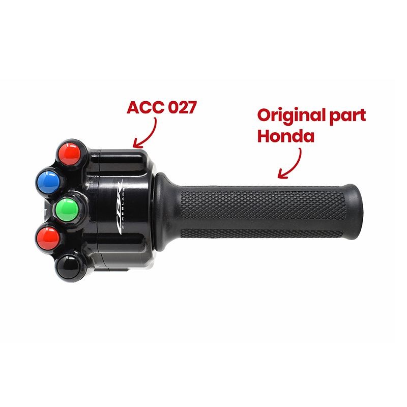 RIGHT SWITCH + GAS INTEGRATED CONTROLS JETPRIME HONDA CBR 1000 RR - R 2020 - 21