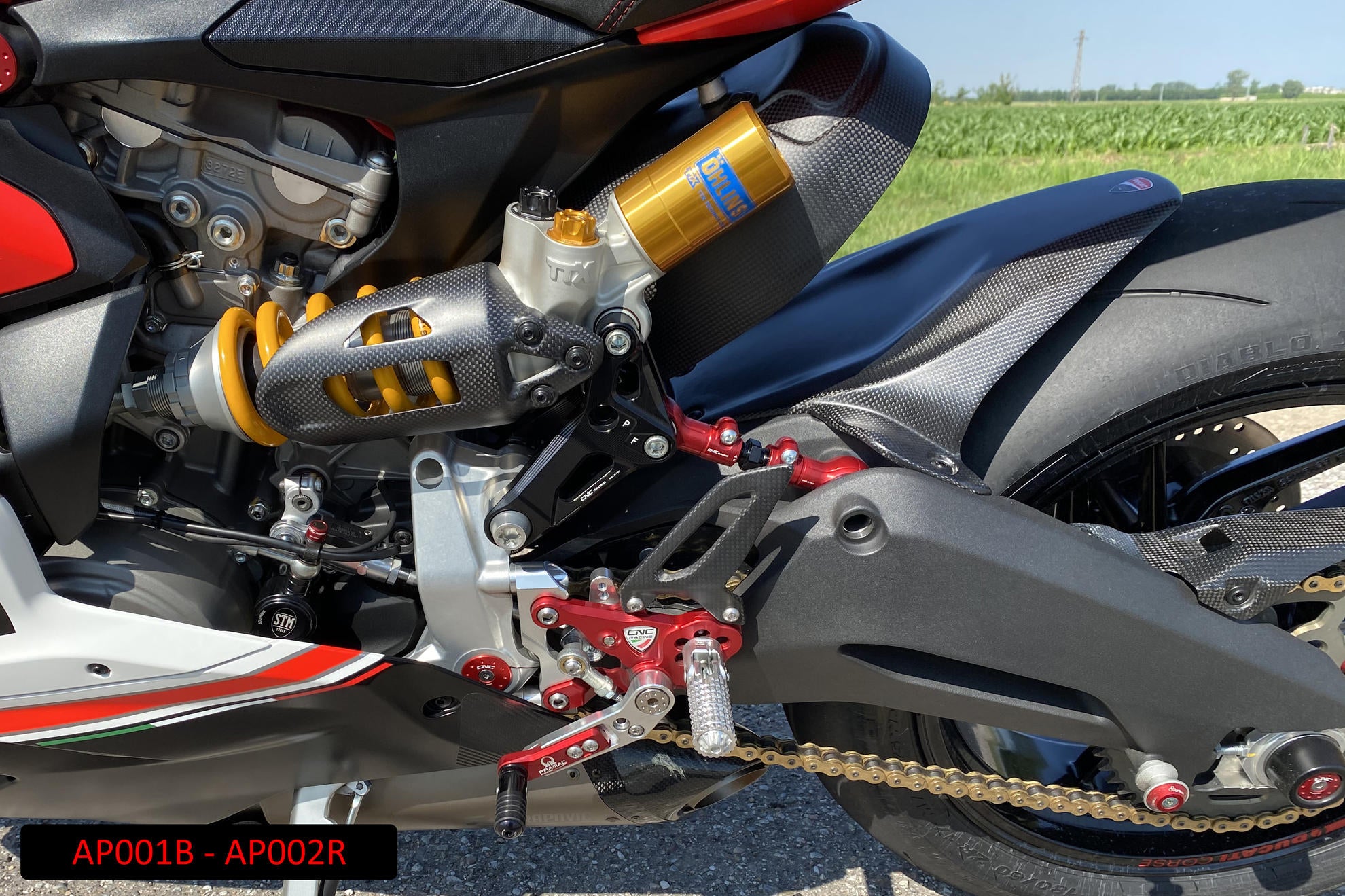 REAR SUSPENSION ROD CNC RACING DUCATI PANIGALE 1199 / S / R
