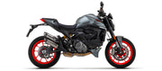 SILENCER ROUND SIL NICHROM ARROW DUCATI MONSTER 937 2021-22