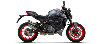 TERMINALE ARROW ROUND SIL TITANIO-CARBONIO DUCATI MONSTER 937 2021-22
