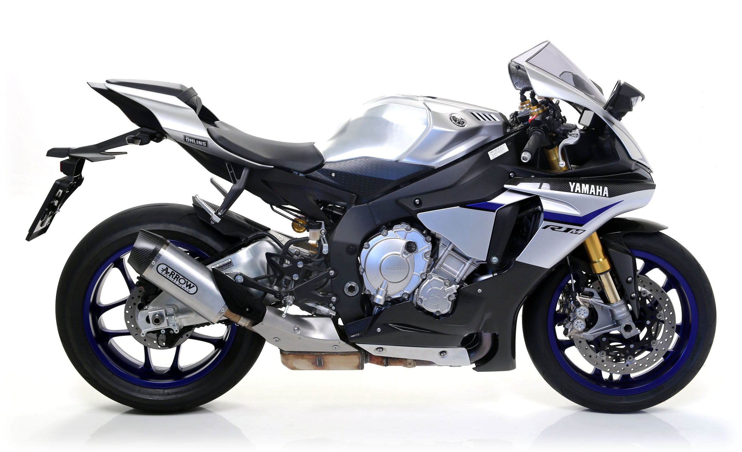SILENCER INDY-RACE TITANIUM-CARB ARROW YAMAHA YZF 1000 R1 2015-22