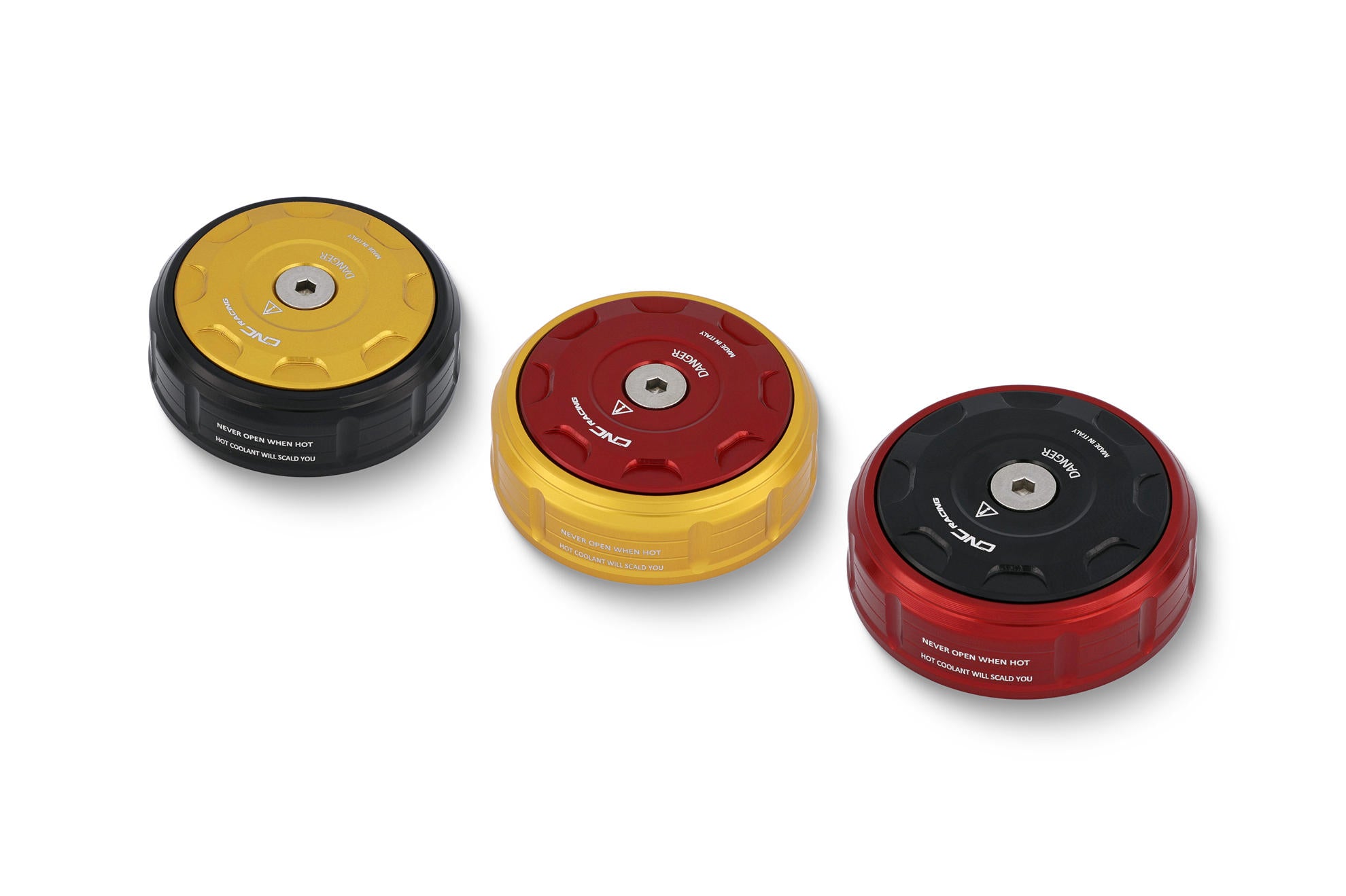 RADIATOR CAP COVER BICOLOR CNC RACING DUCATI MONSTER 1200 / S / R