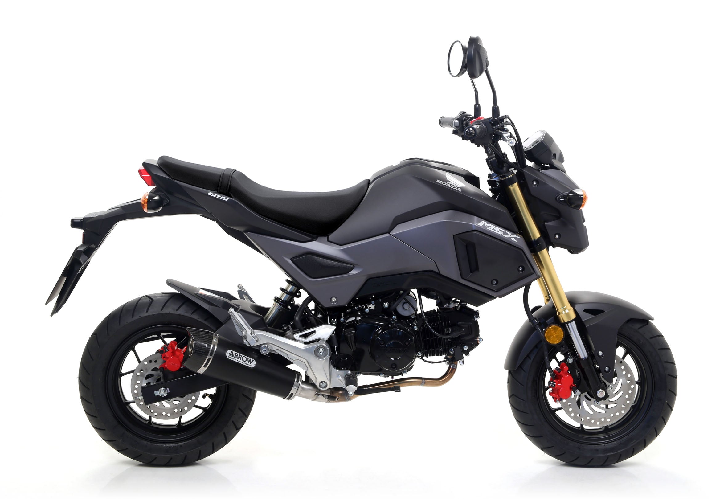 COMPLETE EXHAUST APPROVED EC+ECE X-KONE TITANIUM ARROW HONDA GROM 125 2016-20