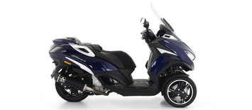 SCARICO COMPLETO ARROW OMOLOG. EC+ECE NERO-CARBONIO PEUGEOT METROPOLIS 400 17-21