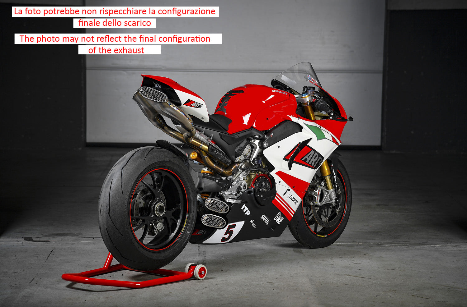 EXHAUST ZARD TITANIUM RACING DUCATI STREETFIGHTER V2 2020-23