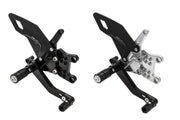 ADJUSTABLE REAR SETS RIDER CNC RACING APRILIA RSV4 FACTORY 2009 - 14