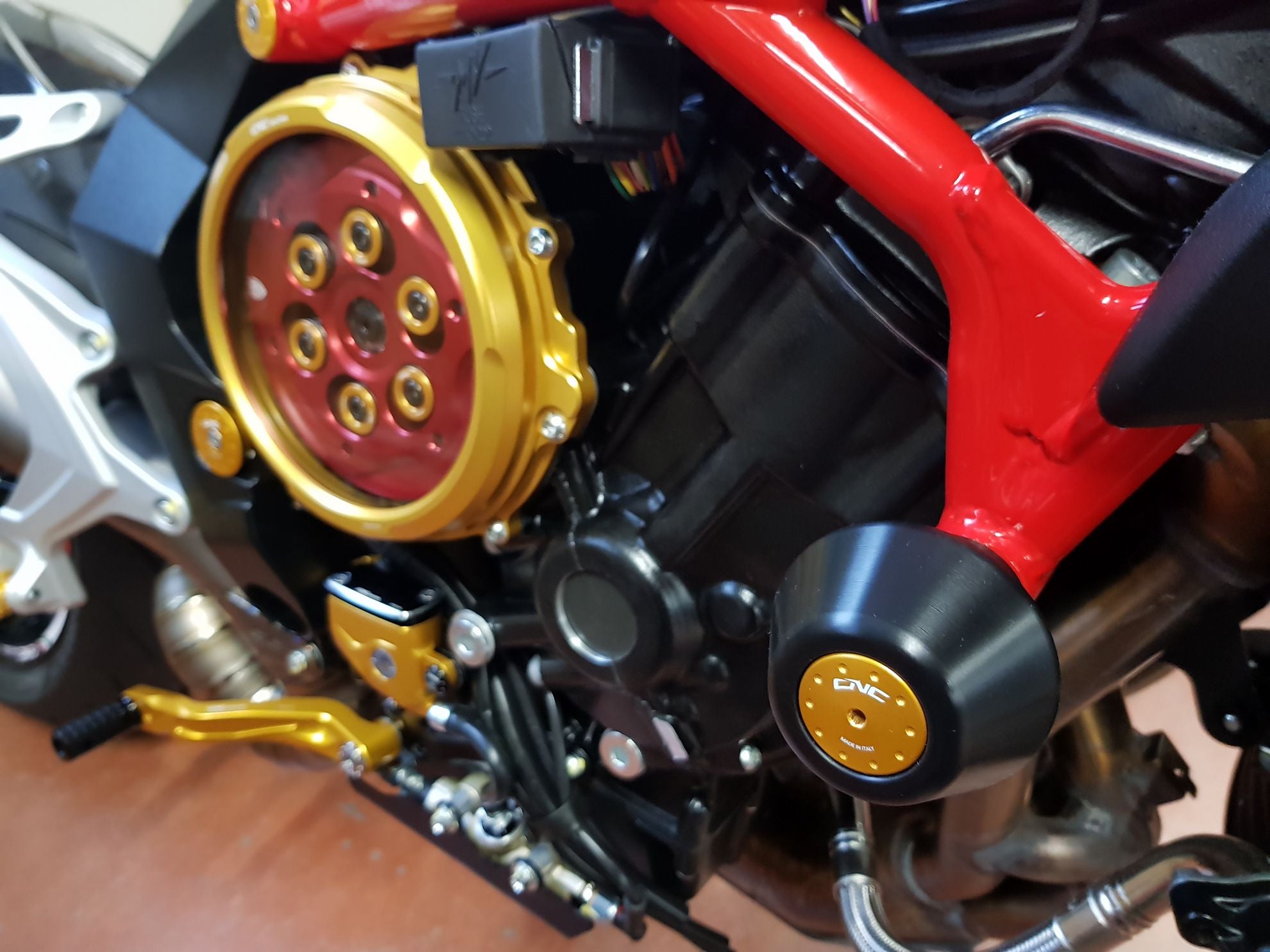PROTECTION ENGINE FRAME FAIRING MV AGUSTA CNC RACING BRUTALE 800 16 - 19