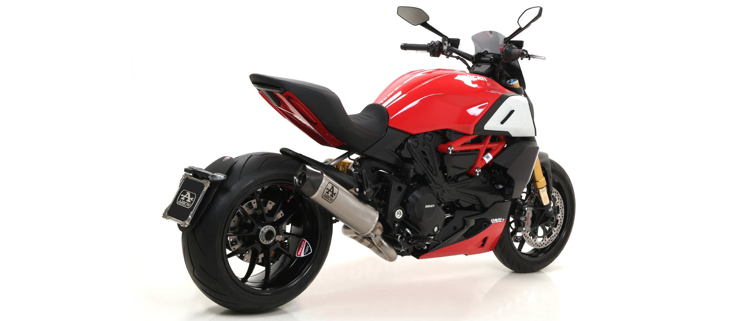 SCARICO OMOLOGATO INDY-RACE TITANIO-CARBONIO ARROW DUCATI DIAVEL 1260 S 19-20