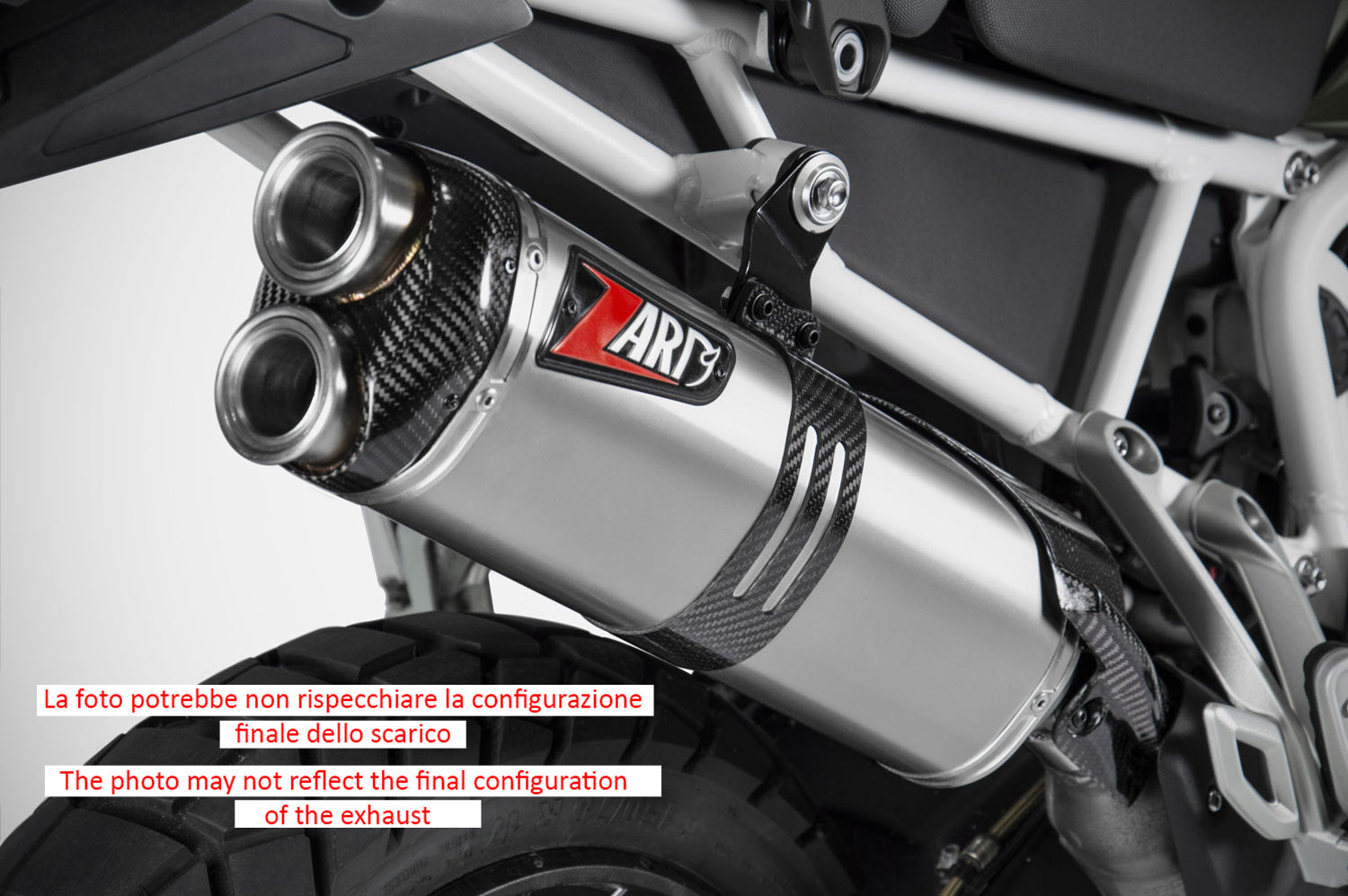EXHAUST ZARD STAINLESS STEEL RACING TRIUMPH TIGER 1200 2022-23