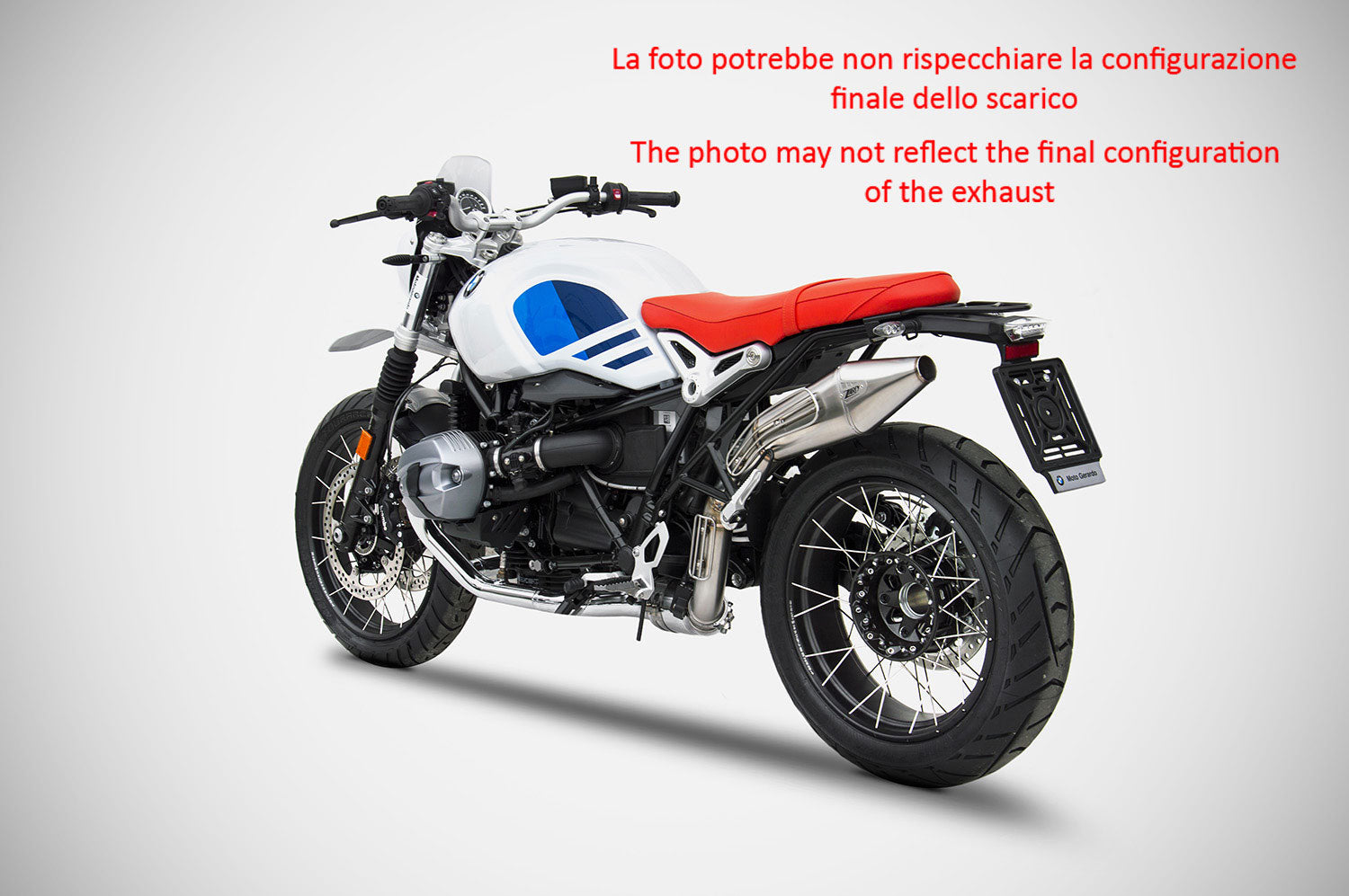 TERMINALE SCARICO ZARD R80 INOX OMOLOGATO EURO5 BMW R NineT PURE 2021-23
