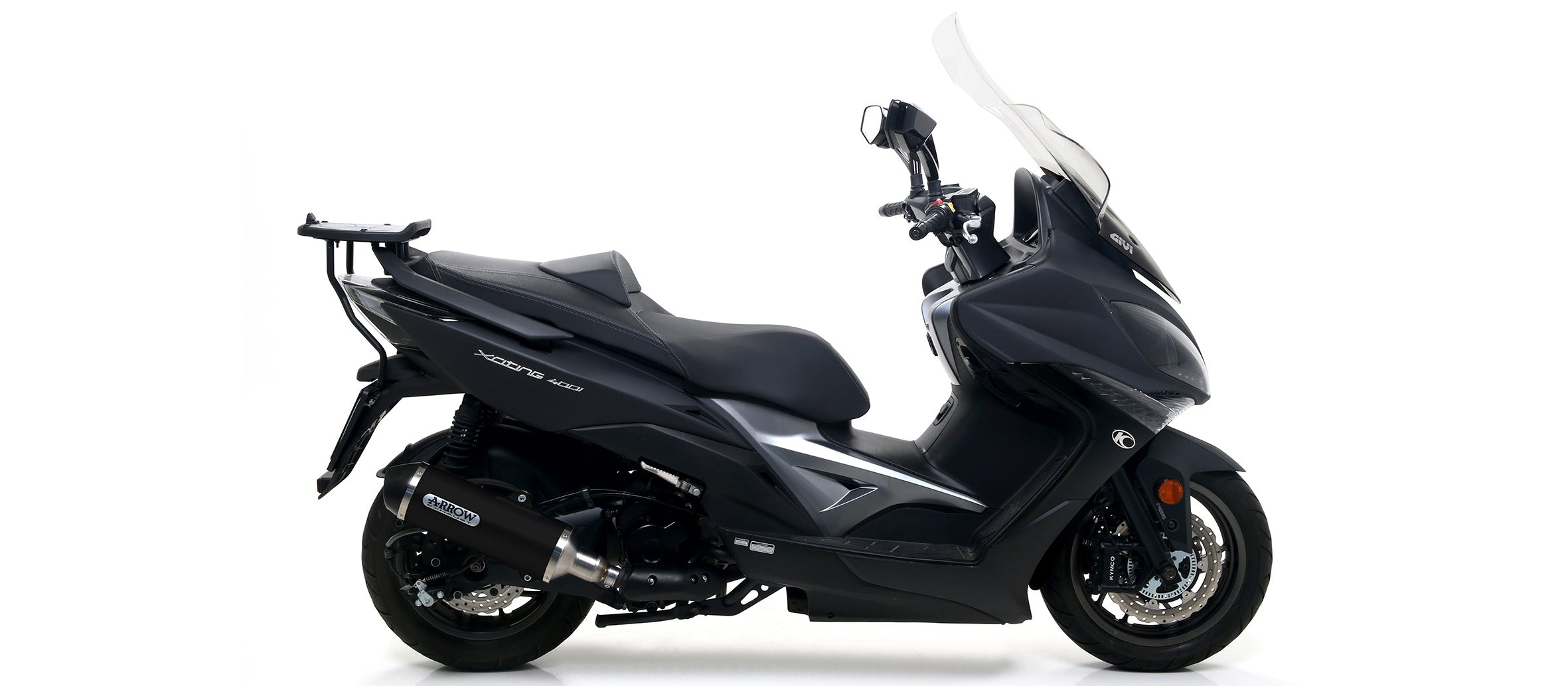 SCARICO OMOLOGATO E5+E9 ALLUMINIO-CARBONIO ARROW KYMCO XCITING 400I 17-18