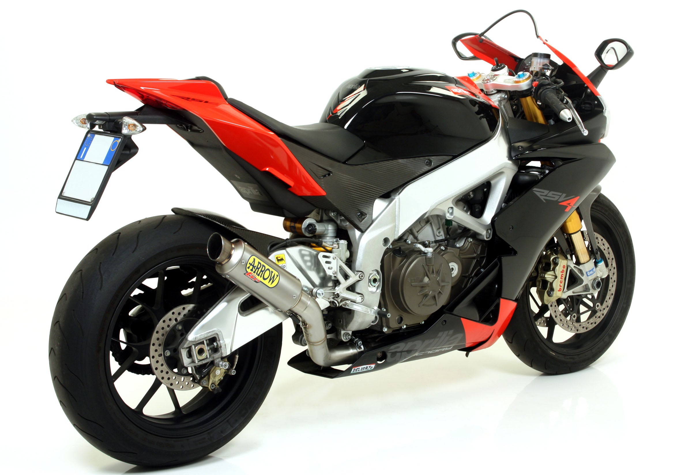 KIT TERMINALE GP2 FULL TITANIO ARROW APRILIA RSV 4 09-15