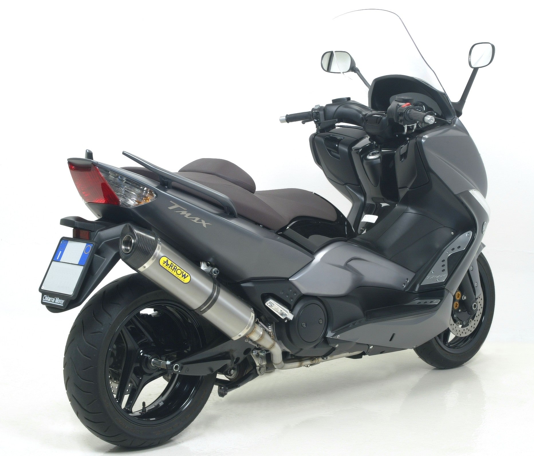 COMPLETE EXHAUST APP RACE-TECH IN TIT-CARB ARROW YAMAHA YP 500 T-MAX 08-11