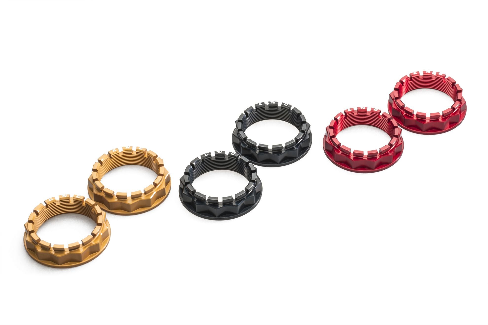 Rear wheel axle nuts set CNC RACING DUCATI 1199 PANIGALE / S / R