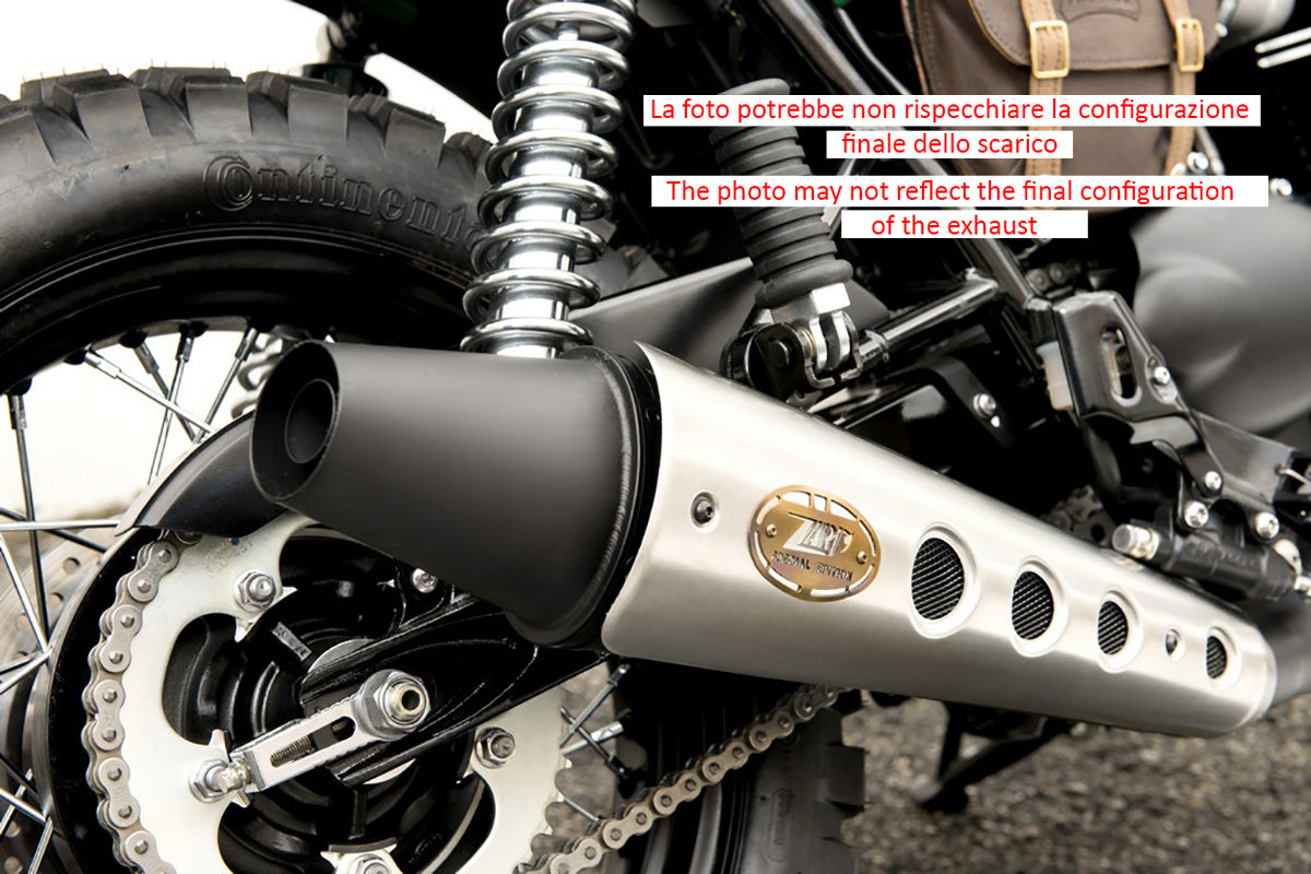 EXHAUST ZARD STEEL RACING TRIUMPH SPEED TRIPLE 1050 2011-13