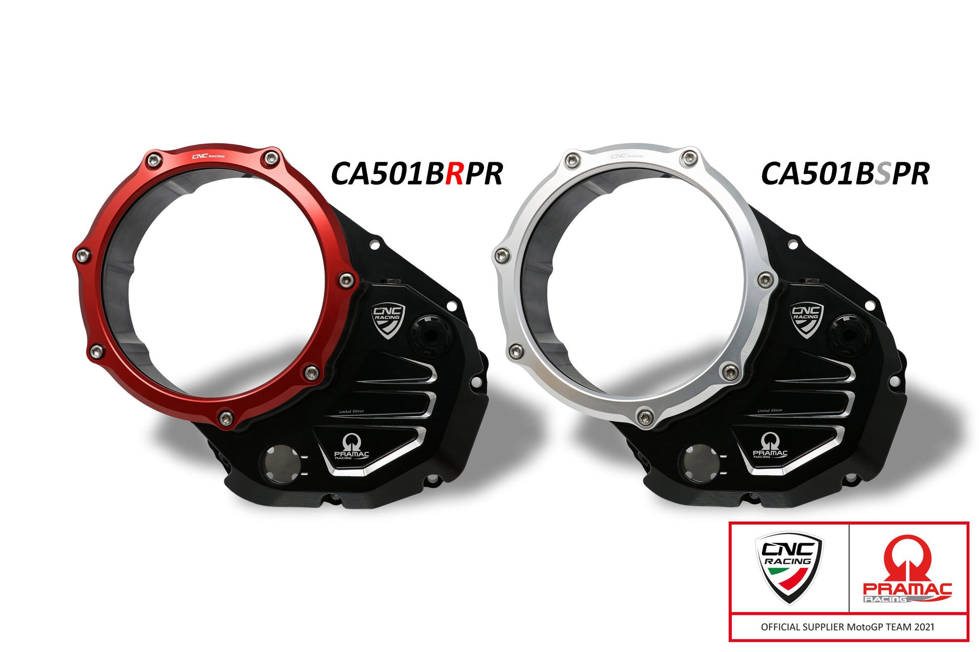 CLEAR COVER BATH CLUTCH PRAMAC CNC RACING DUCATI SUPERBIKE 848 EVO CORSE