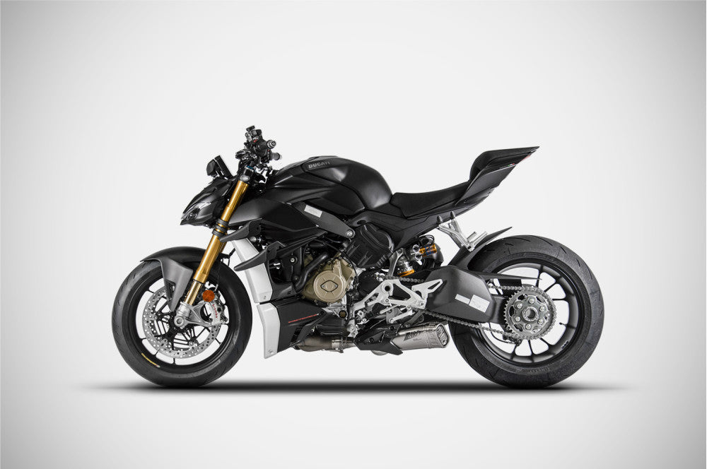 SCARICO ZARD TITANIO SOTTOPANCIA RACING DUCATI STREETFIGHTER V4S 2020-22