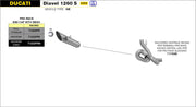 SCARICO MARMITTA PRO-RACE TITANIO ARROW DUCATI DIAVEL 1260 S 2019-20