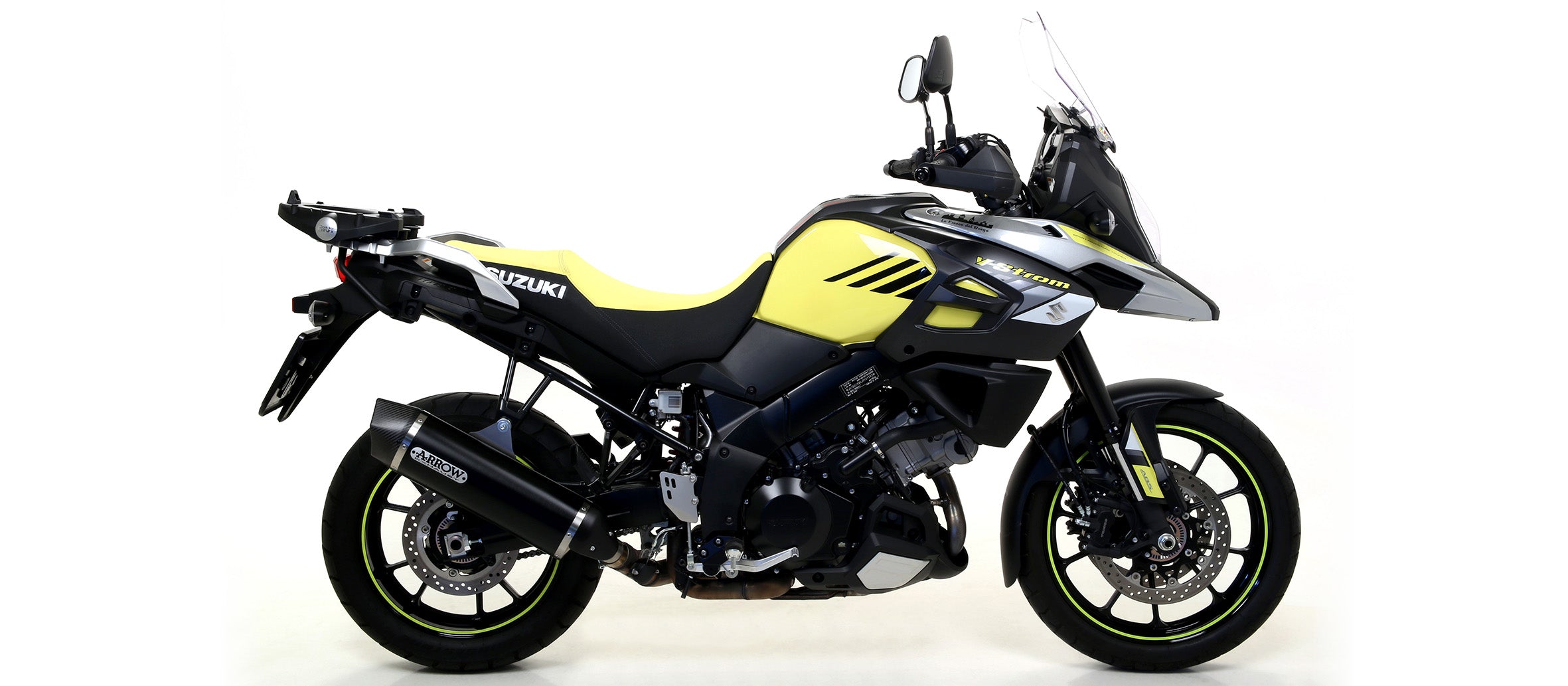 SILENCER MAXI RACE-TECH TITANIUM-CARB ARROW SUZUKI V-STROM 1000 2014-20
