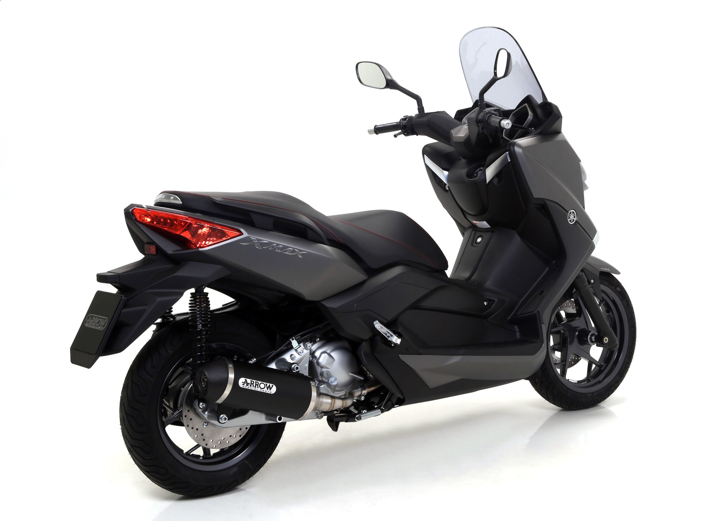 KIT SILENCER APP URBAN ALUMINUM BLACK-BLACK ARROW YAMAHA X-MAX 250 09-16