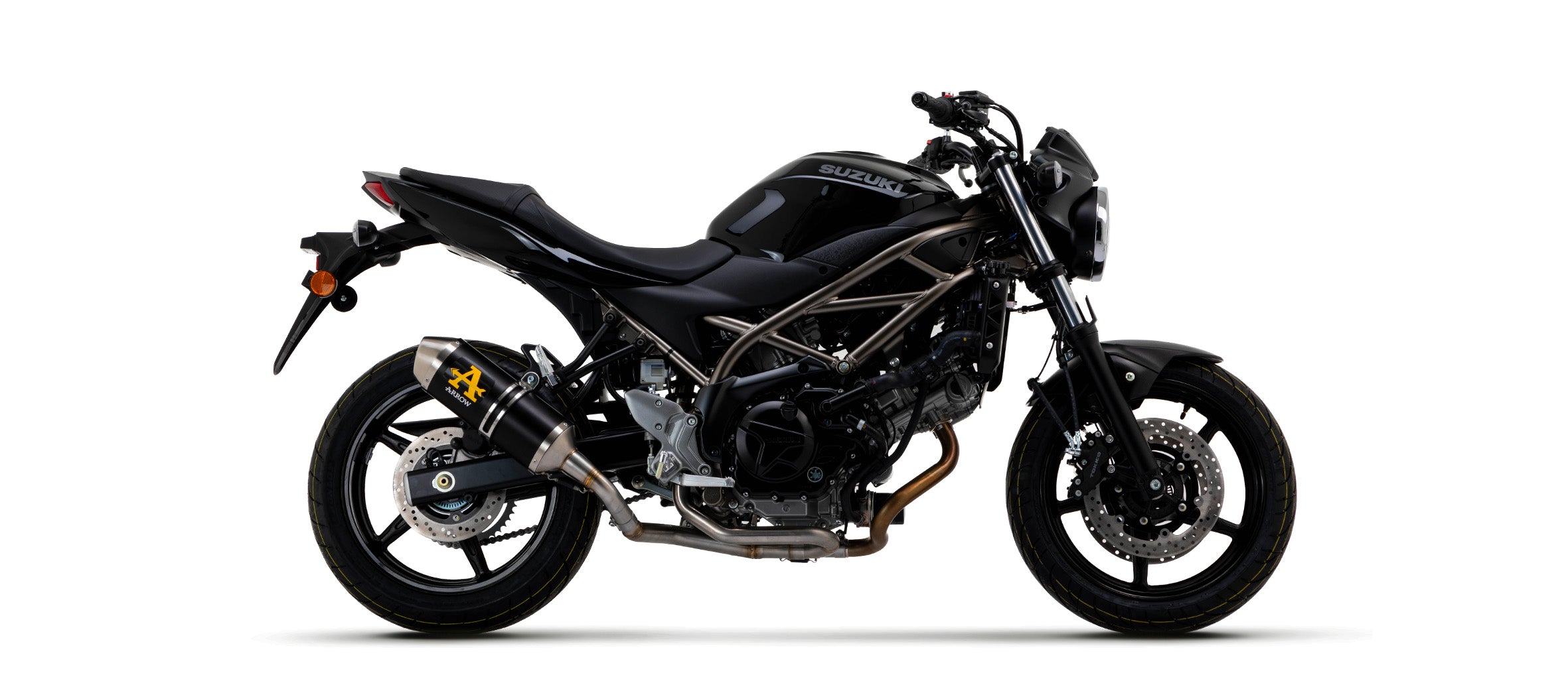 SCARICO MARMITTA RACE-TECH TITANIO-CARBONIO ARROW SUZUKI SV 650 2016-22