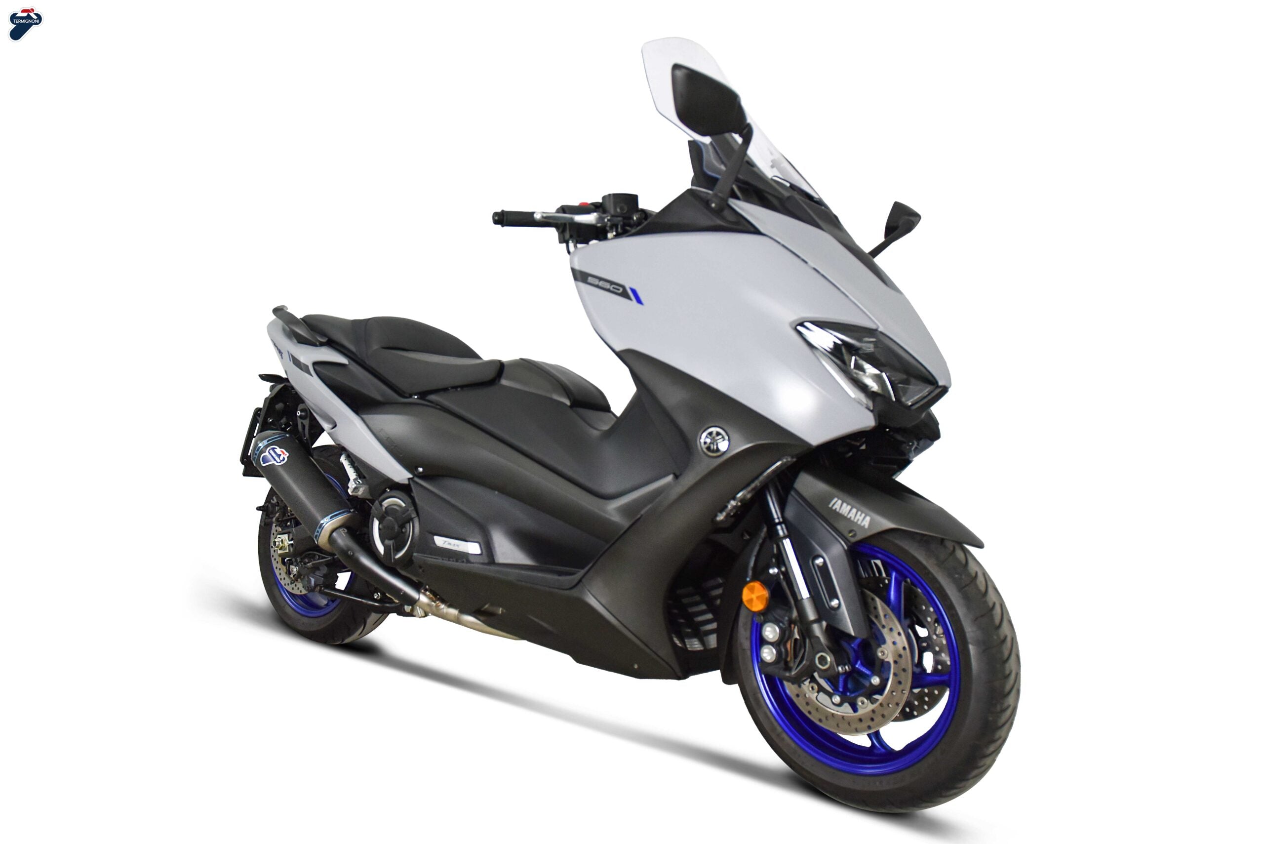 COMPLETE EXHAUST TERMIGNONI TITNIUM BLACK RACING YAMAHA T MAX 560 2020 - 22