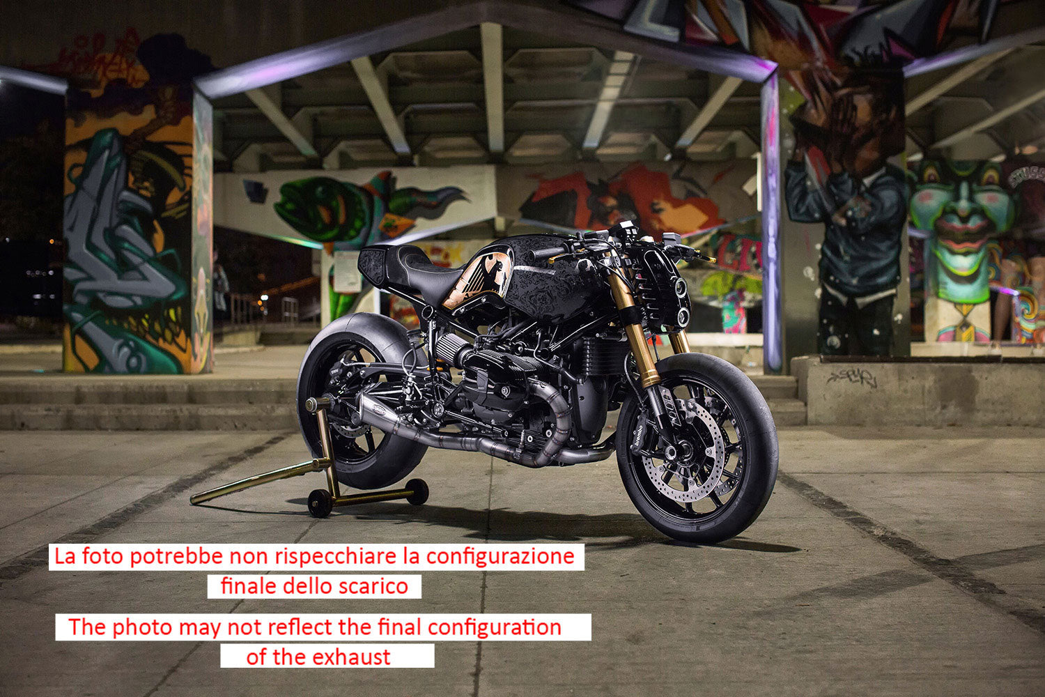 EXHAUST ZARD 2>1>2 CORTO RACING FULL TIT. BMW R NineT SCRAMBLER 15-19 