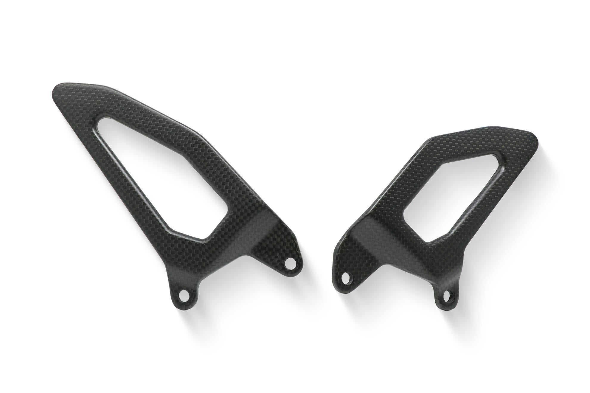 PARATACCHI IN CARBONIO OPACO PER PEDANE PILOTA CNC RACING DUCATI PANIGALE V4 / S